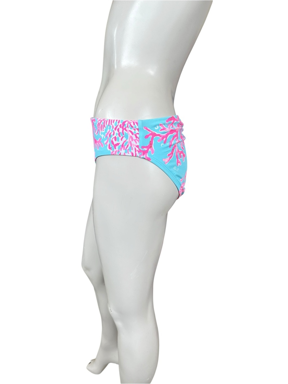 NEW Lilly Pulitzer “Betie” Royal Coral Pink & Blue Aquatic Swim Bottoms Size 6 - Picture 3 of 7